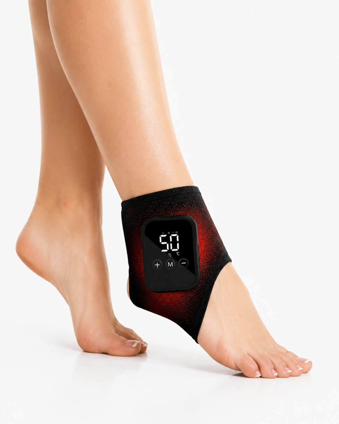 Elektrisk Fotmassager med Värme & Vibration